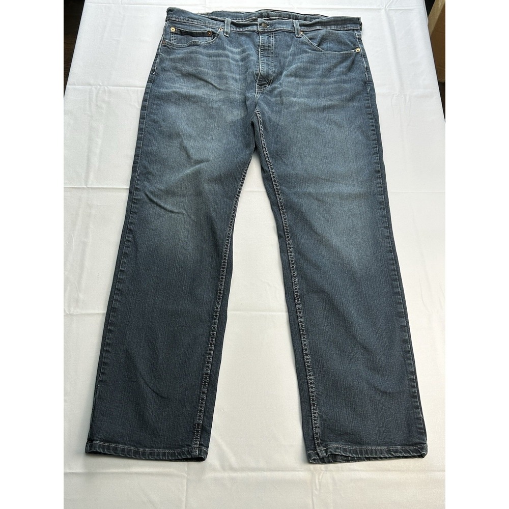 Levi's 559 Relaxed Fit Straight Leg Jeans Mens 40x32 Blue Denim Stretch